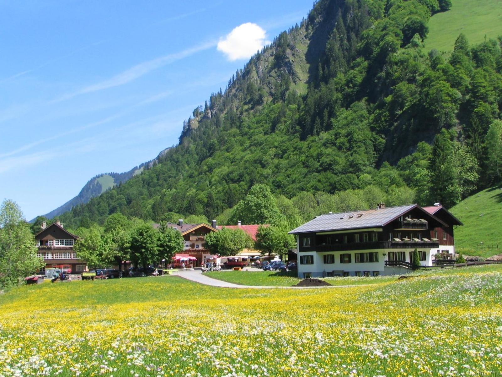 Ferienparadies Spielmannsau Oberstdorf Bagian luar foto